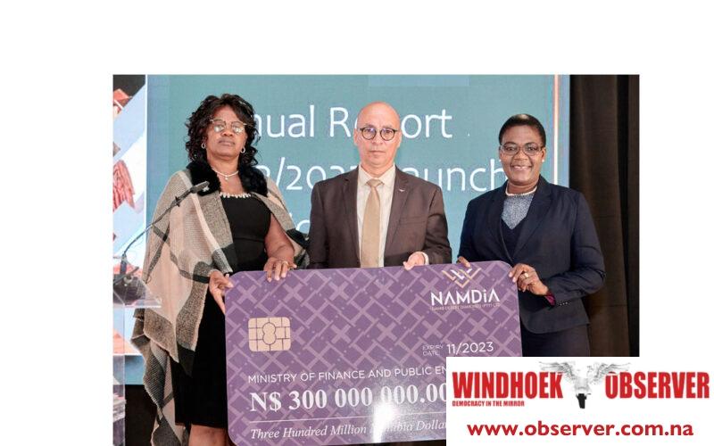 NAMDIA declares a record dividend of N$300 million to the government