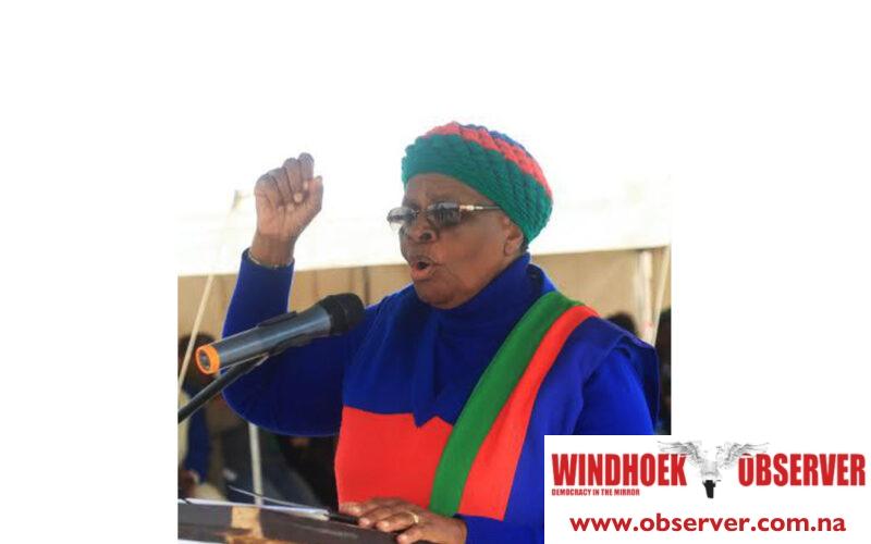 “People love Swapo, thousands returning,” says Nandi-Ndaitwah