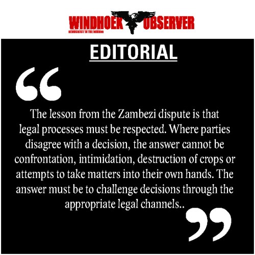 Land disputes must never be allowed to become a spark for violence