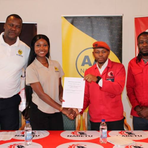 NARETU, AA Namibia target truck crashes through defensive driving training