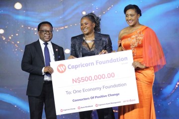 Capricorn Foundation commits N$500 000 to One Economy Foundation