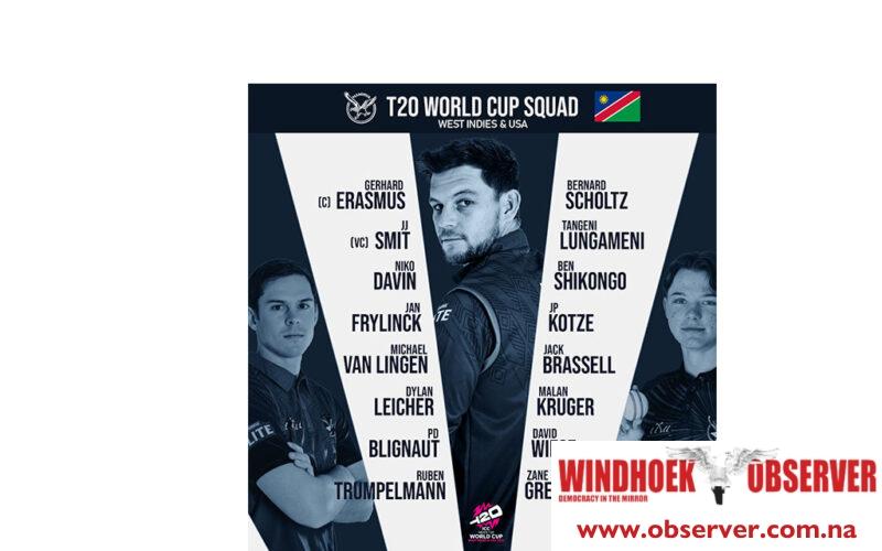 Namibia Announces Squad for ICC Men’s T20 World Cup
