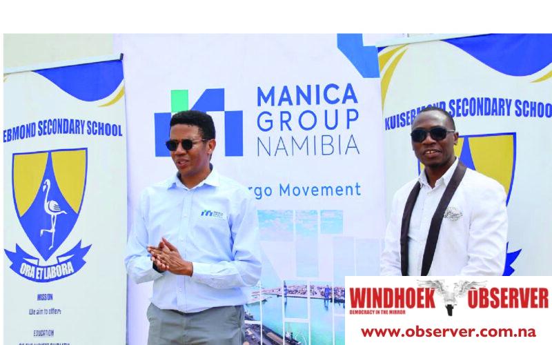 OBSERVER COASTAL | Manica pledges N$600 000 for KSS school hall