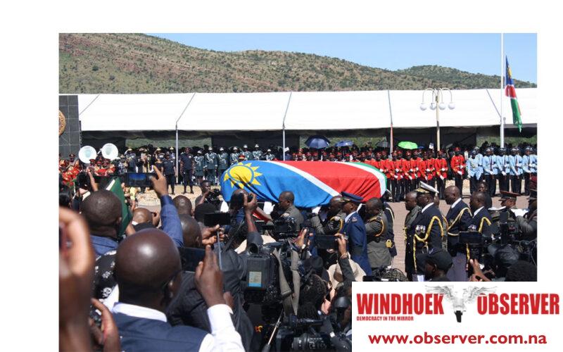 Namibia bids farewell to Founding Father