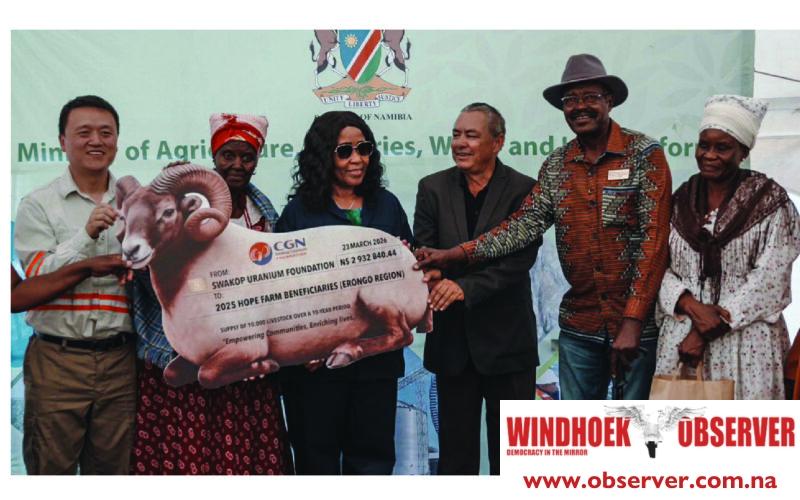 OBSERVER COASTAL | Erongo livestock project set for national rollout